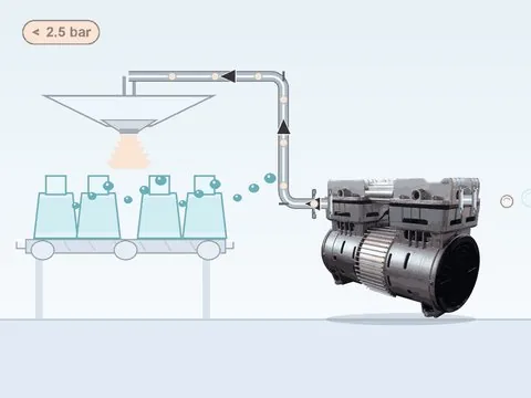 High-Velocity Air Curtain Demo