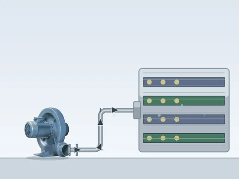 Industrial Fan Blower Balancing
